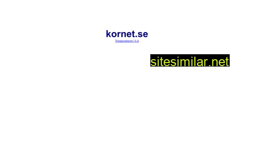 kornet.se alternative sites