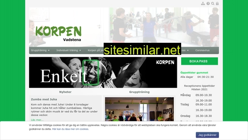 korpen-vadstena.se alternative sites