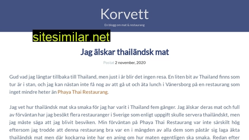 korvett.se alternative sites