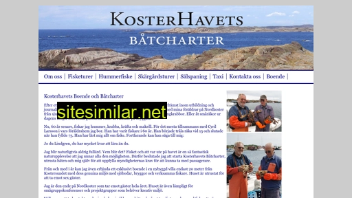 Kosterhavetsbatcharter similar sites