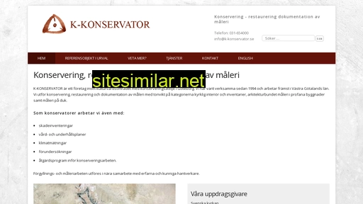 k-konservator.se alternative sites