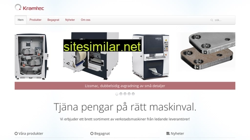 kramtec.se alternative sites