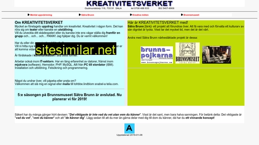 kreativitetsverket.se alternative sites