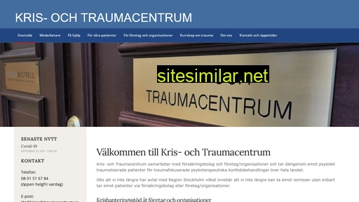 Krisochtraumacentrum similar sites