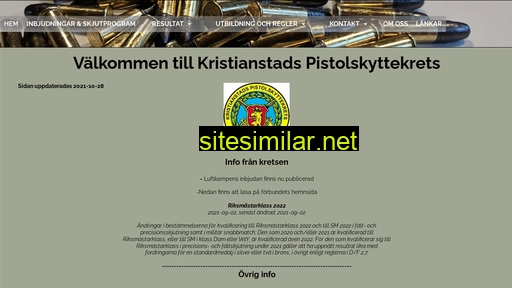 kristianstadspistolskyttekrets.se alternative sites