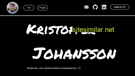 Kristofferjohansson similar sites