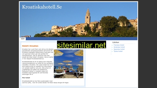 kroatiskahotell.se alternative sites