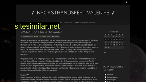 krokstrandsfestivalen.se alternative sites
