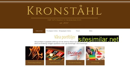 kronstahl.se alternative sites