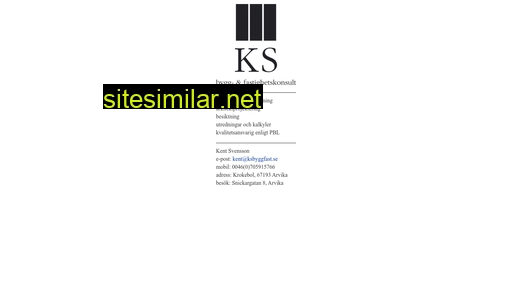 ksbyggfast.se alternative sites