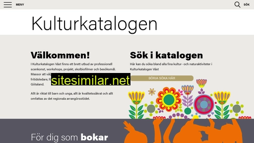 kulturkatalogenvast.se alternative sites