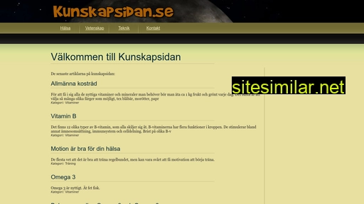kunskapsidan.se alternative sites