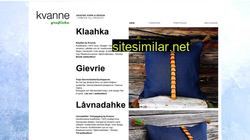 kvannegrafiska.se alternative sites