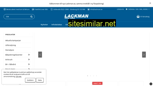 lackman.se alternative sites