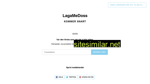 lagamedoss.se alternative sites