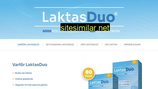 laktasduo.se alternative sites