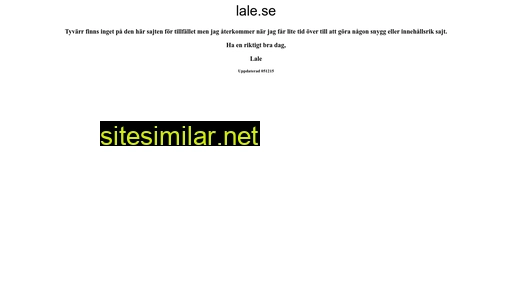 lale.se alternative sites