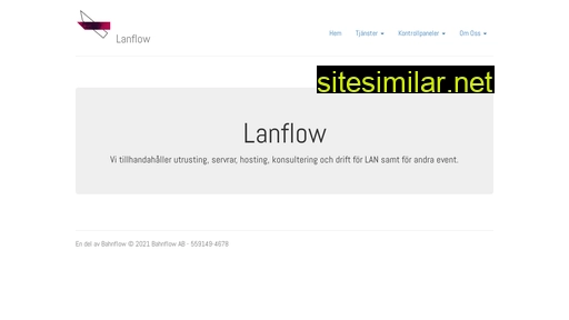 lanflow.se alternative sites