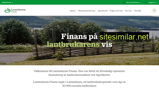 Lantmannenfinans similar sites