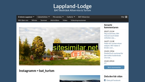 lappland-lodge.se alternative sites