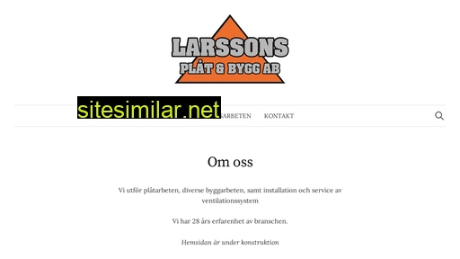 Larssonsplatochbygg similar sites