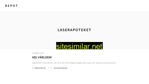 laserapoteket.se alternative sites