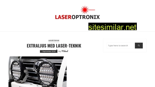 laseroptronix.se alternative sites