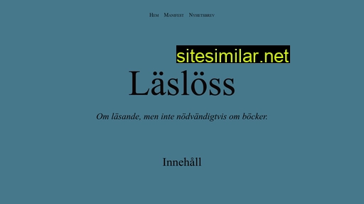 lasloss.se alternative sites