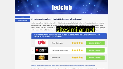 ledclub.se alternative sites