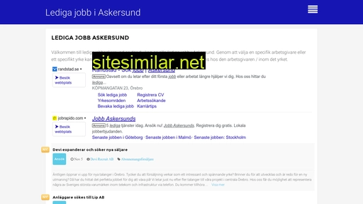 ledigajobbaskersund.se alternative sites