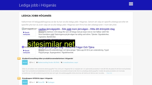 ledigajobbhoganas.se alternative sites