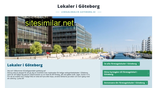 Ledigalokaler-goteborg similar sites