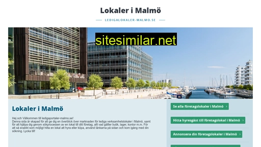 ledigalokaler-malmo.se alternative sites