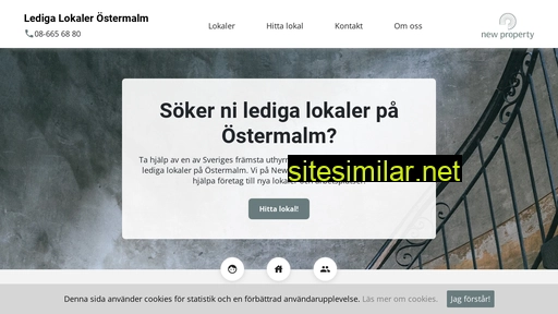 ledigalokalerostermalm.se alternative sites