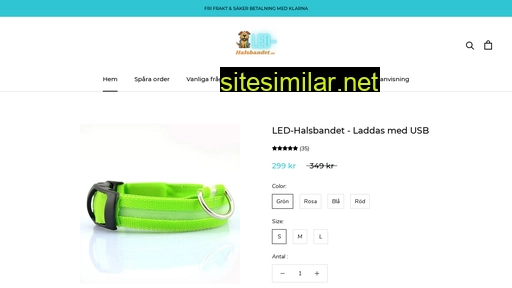 led-halsbandet.se alternative sites