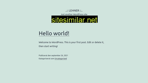 lehner.se alternative sites