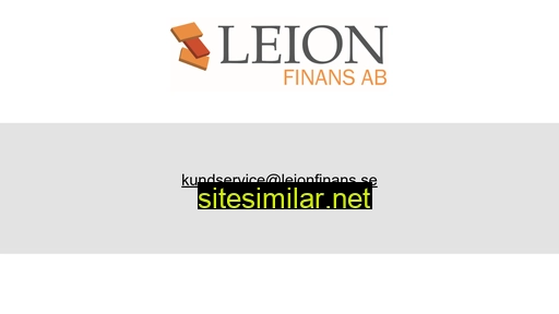 Leionfinans similar sites