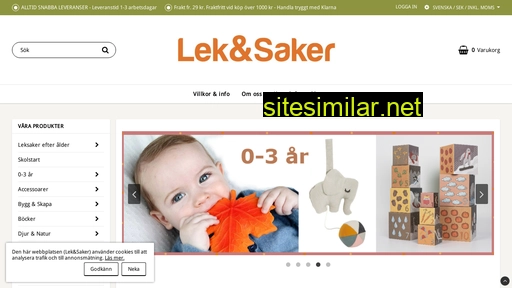 lekochsaker.se alternative sites