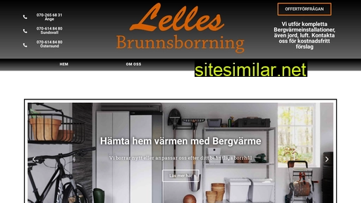 lellesbrunnsborrning.se alternative sites