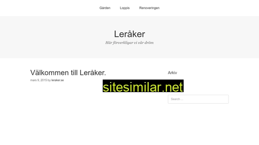 Leraker similar sites