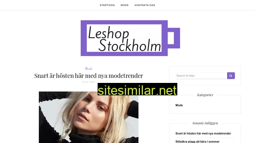 leshopstockholm.se alternative sites