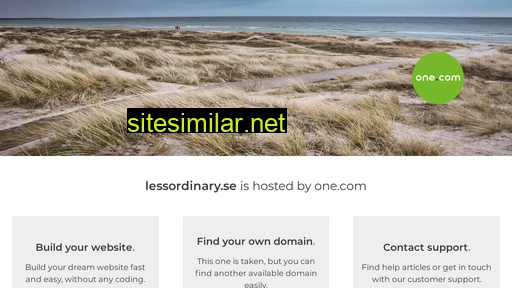 lessordinary.se alternative sites