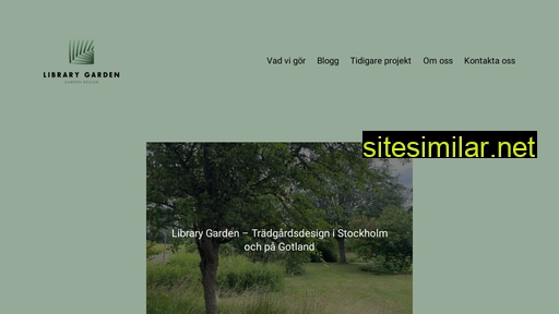 librarygarden.se alternative sites