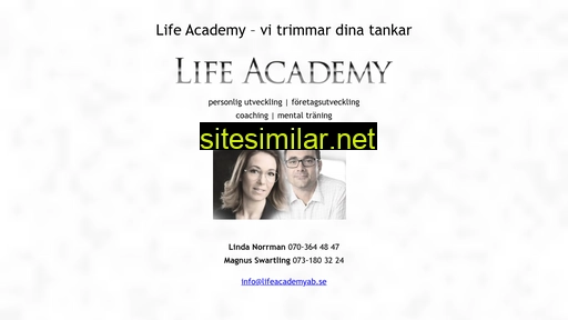 lifeacademyab.se alternative sites