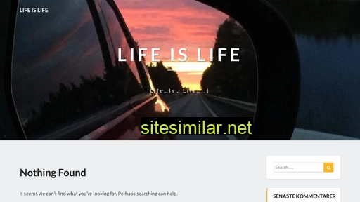 lifeislife.se alternative sites