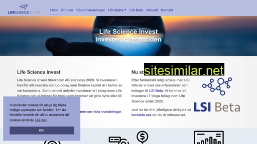 Lifescienceinvest similar sites