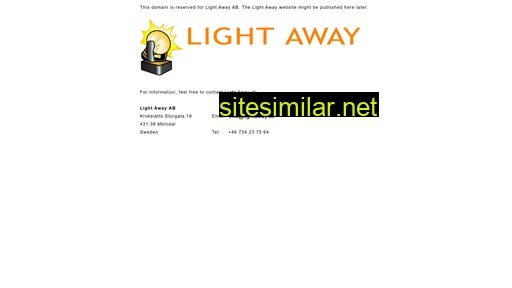 lightaway.se alternative sites