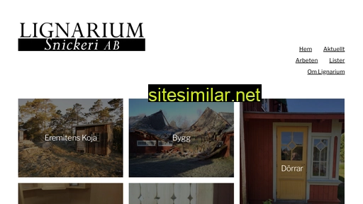lignarium.se alternative sites