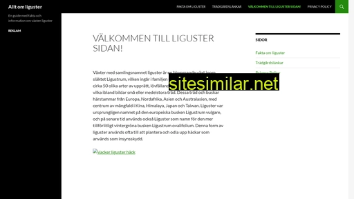 liguster.se alternative sites