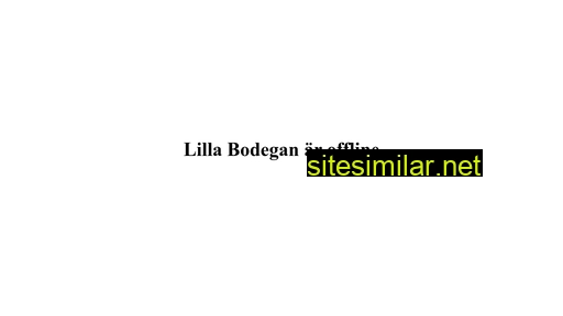lillabodegan.se alternative sites